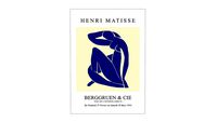 Quadro Decorativo Matisse Nu Azul