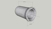 Concrete Pipe Head Joint_Dia.1200xL.2500.skp