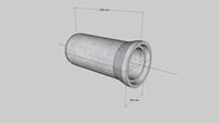 Concrete Pipe Head Joint_Dia.900xL.2500.skp