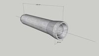 Concrete Pipe Head Joint_Dia.400xL.2500.skp