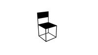 SILLA HIERRO MINIMAL