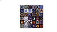 Horacio - original Talavera tiles from Mexico