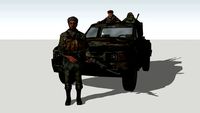 Afghan Toyota Pick-up with ZSU-23 AA Gun Set 01