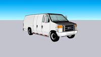 2008 Ford E-350 cargo van