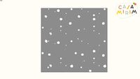 Papel De Parede Adesivo BOLINHA CINZA BRANCO