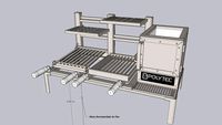 Parrilla FIRENZE (98x51cm) by POLYTEC