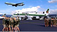 ALITALIA 1991. MD-11 AND GIORGIO ARMANI UNIFORM