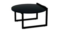 Table basse ronde Ø59cm plateau laqué