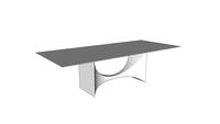Mesa de jantar Denner retangular 269x118x075 - ST 20