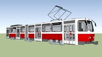 KT6 CKD Tatra Gelenktriebwagen - CKD tram