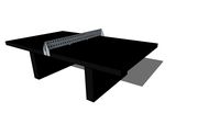 Pingpong Table Charcoal
