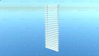 Wood slat panel