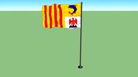 Flag of Provence Alpes Côte d'Azur