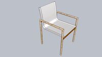 Harbour Furniture - Breeze XL Teak Dining Chair