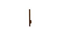 ARANDELA LED LINEAR LUZ INDIRETA 3000K 8W BIVOLT 55X4,5X7CM METAL E ACRÍLICO DOURADO - PORTOFINO AR1
