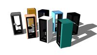 U-POD - EXSTOPOD Wintech pods Phone booth Model by Pooh