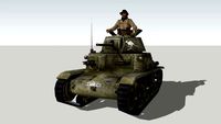 WW2 Australian M13/40 Carro Armato Battle Tank Set 01