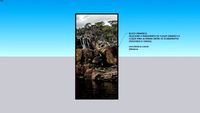 Quadro em tela canvas. Cachoeira Chapada dos Veadeiros parte 3