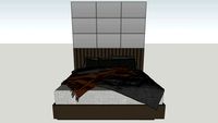 Cama King Size com cabeceira