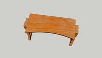 Wood Bench
