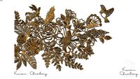 Painel floral Natasha
