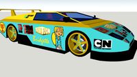 Total Drama Bridgette Car