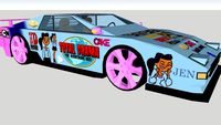 Total Drama Jen Car