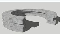 Circular Outdoor Bench