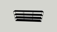 etagere ouverte Regalraum