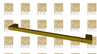 Toalheiro de 60cm Dourado - Rubinettos