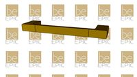 Toalheiro de 30cm Dourado - Rubinettos