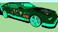 Amphibia Theme Race Car