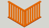 2x10 Stud Wall Corner