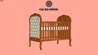 Berço Opera com Captonê - Cia do móvel