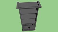 C&B cameo full bookcase