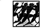 Quadro Grego - Panathenaic Prize White
