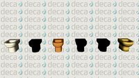 Deca Bide 1 furo sem Ducha Carrara Código B.61