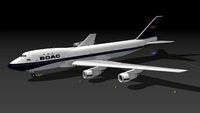 BOAC - British Overseas Airways Corporation 747-136 (1971)