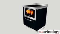 Cucina a Legna Artecalore Coni 70 SF