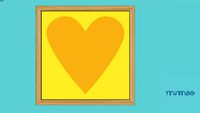 QUADRO LOVE COLORS - AMARELO - MIMOO TOYS