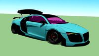 Stanced Audi R8