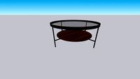 Vitri Walnut Coffee Table