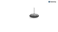 Nelson Saucer Crisscross Bubble Pendant