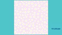 PAPEL DE PAREDE CELULOSE MARGARIDAS LILÁS - MIMOO TOYS