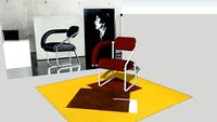 Non Conformist chair - Eileen Gray