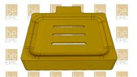 Porta Sabonete Dourado - Rubinettos