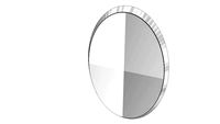 81326 Mirror Jetset Oval Silver 94x64cm