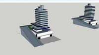 Estudo de Edifício Comercial e Residencial