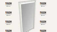 PORTA PIVOTANTE 120x220 EPIC PVC