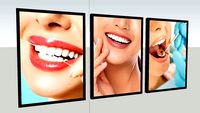 Kit Quadros Decorativos Dentista